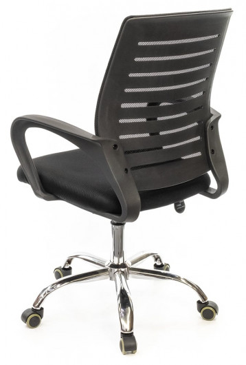 Крісло офісне Фіджі 6109B, чорн. АКЛАС — фото 5