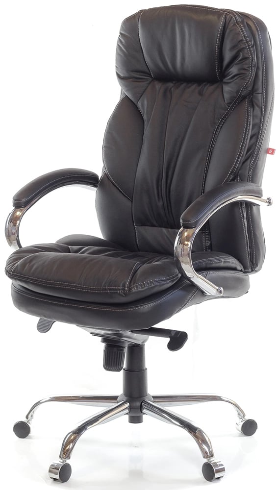 Кресло для руководителя Тироль CH MB, черн. АКЛАС - фото 3