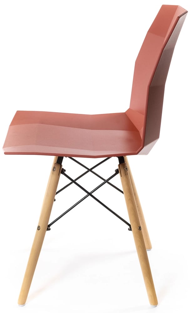 Стілець Брі EX, черв. АКЛАС — фото 3