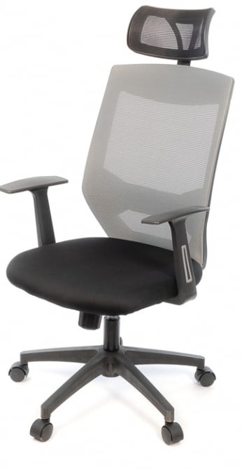 Кресло для персонала Таун Tilt, серый АКЛАС - фото 4