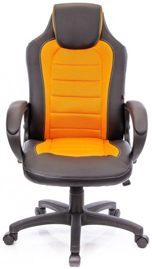 Кресло для руководителя Астон PL TILT, оранж. АКЛАС - фото 13