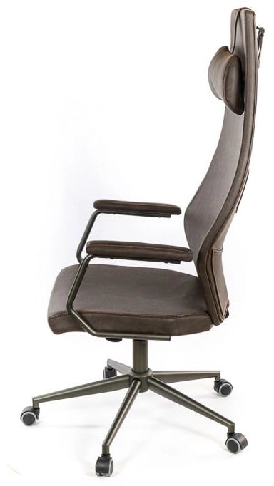 Кресло для персонала Ронин CH TILT, темно-корич. АКЛАС - фото 16