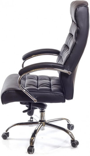 Крісло Камиль CH MB, шкіра, чорн. АКЛАС — фото 3