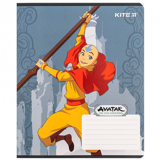 Зошит 12 арк., лін., софт тач + УФ лак, Avatar (AV24-234) Kite — фото 17