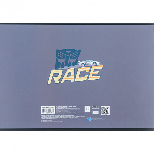 Зошит для малювання, 12 арк., скоба, софт тач + УФ лак, «Transformers» Kite — фото 10