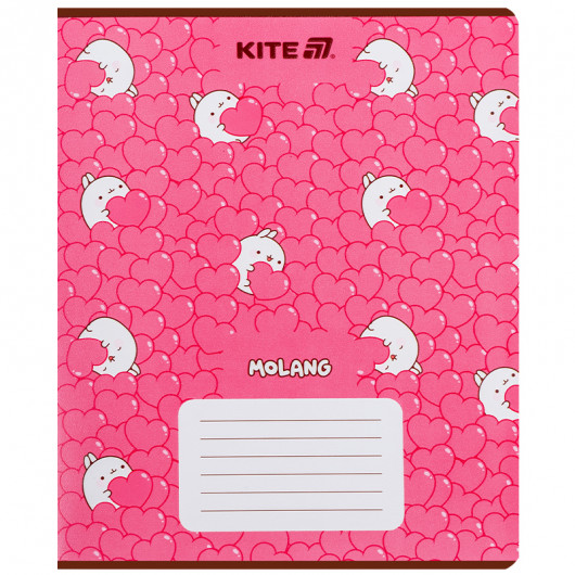 Зошит 18 арк., лін., гібр. лак + УФ лак, Molang (ML25-237) Kite — фото 17