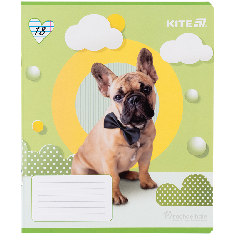 Зошит 18 арк., лін., софт-тач + УФ лак, RH (R25-237) Kite — фото 13