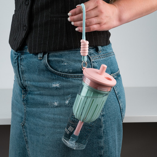 Стакан для воды, 650 мл, розово-зеленый Kite - фото 10