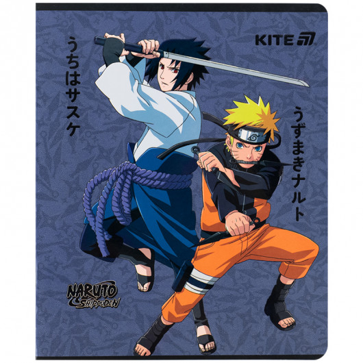 Тетрадь 24 лист., кл., гибр. лак + УФ лак, Naruto Shippuden (NR25-238) Kite - фото 14