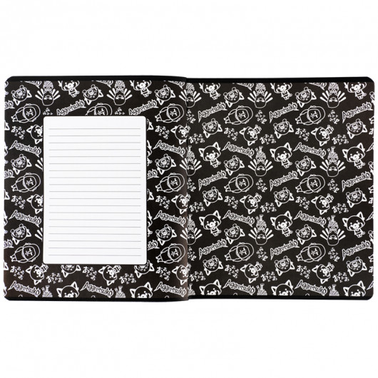 Тетрадь 24 лист., кл., софт тач + УФ лак, Aggretsuko (AR25-238) Kite - фото 19