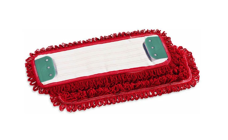 Насадка Моп плоская для швабры 40*13см. Microriccio Wet System микрофибра, красн. TTS - фото 1