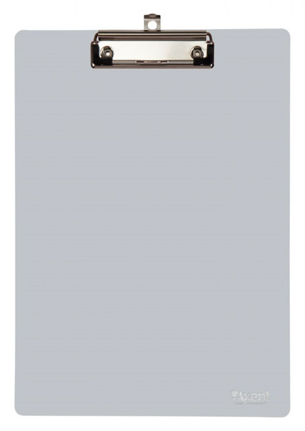 Планшет с верхним прижимом А4, пластик., прозр. Axent - фото 4