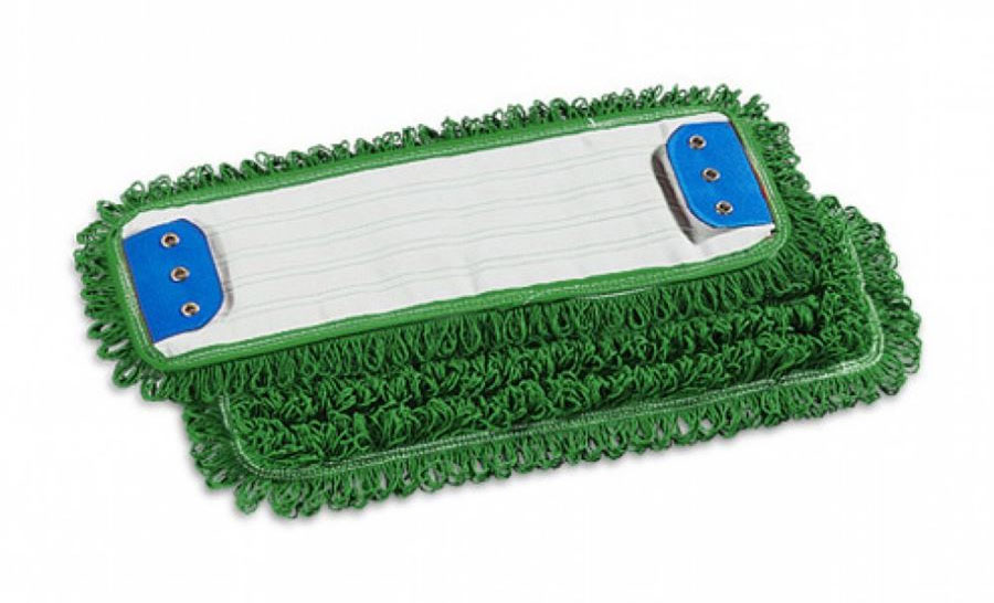 Насадка Моп плоская для швабры 40*13см. Microriccio Wet System микрофибра, зелен. TTS - фото 1