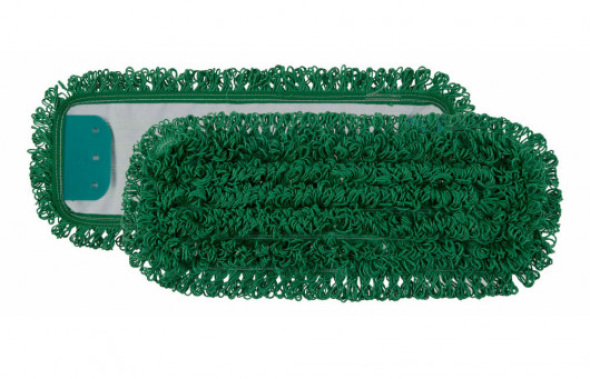 Насадка Моп плоская для швабры 40*13см. Microriccio Wet System микрофибра, зелен. TTS - фото 3