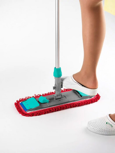 Насадка Моп плоская для швабры 40*13см. Microriccio Wet System микрофибра, зелен. TTS - фото 4