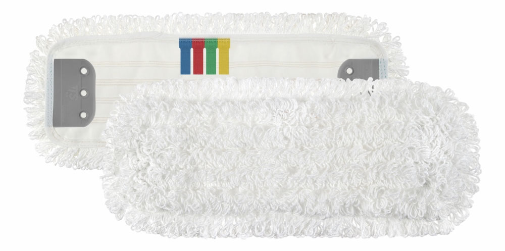 Насадка Моп плоская для швабры 40*13см. Microriccio Wet System микрофибра, бел. TTS - фото 1