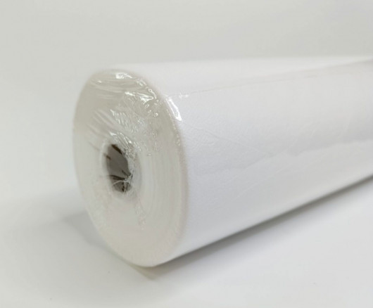 Простынь одноразовая 80см.*100м., 24г/м2., спанбонд, бел. Etalon - фото 3