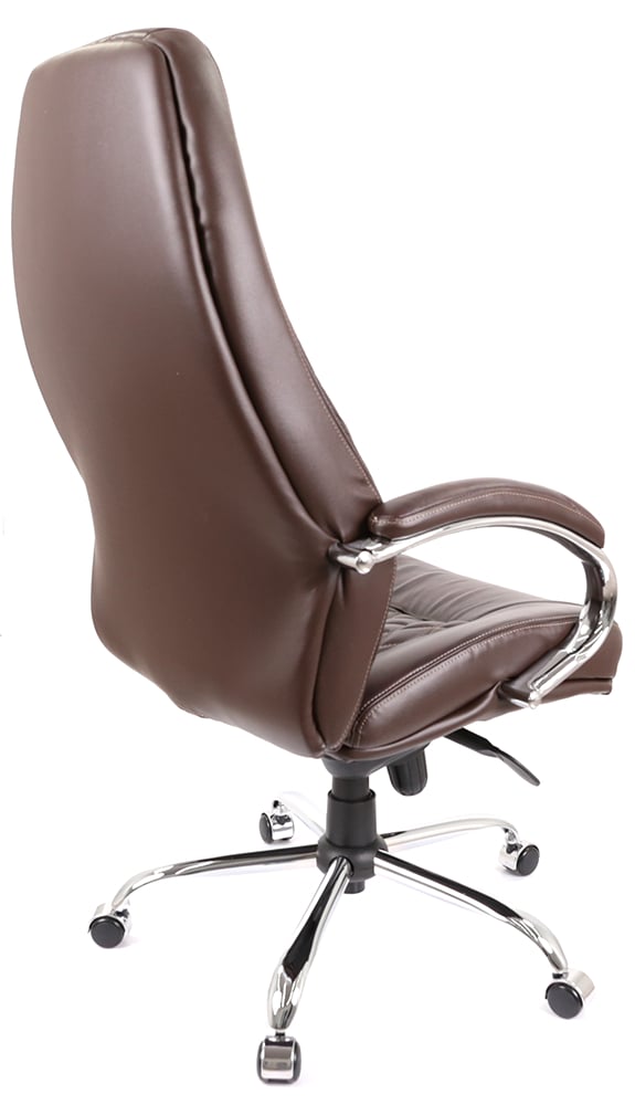 Кресло Луизиана MB (GB-242CC) (Кожа LC-K) коричневый АКЛАС - фото 12