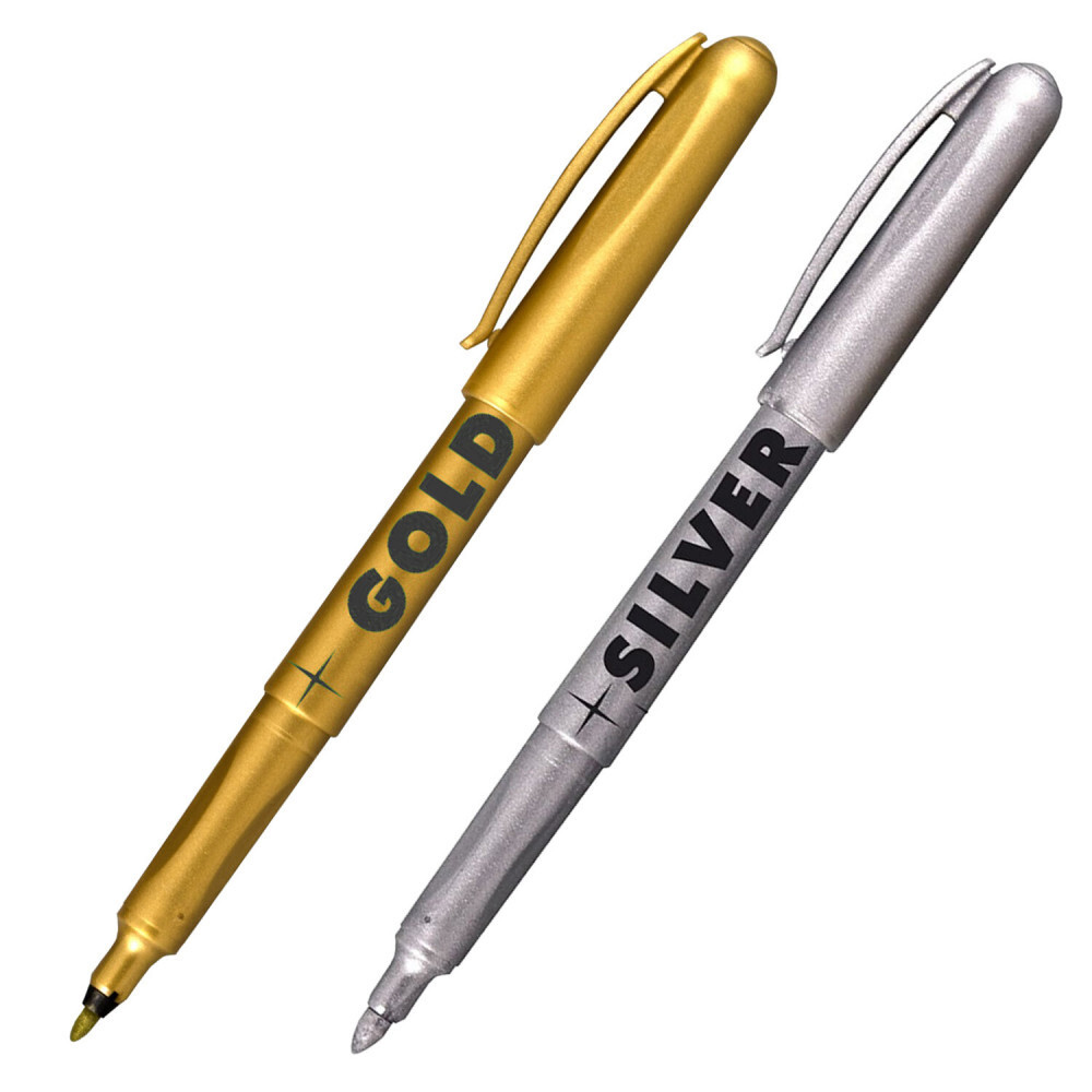 Маркер Silver  2690, круглий наконечник 1,5-3мм., срібл. Centropen — фото 3