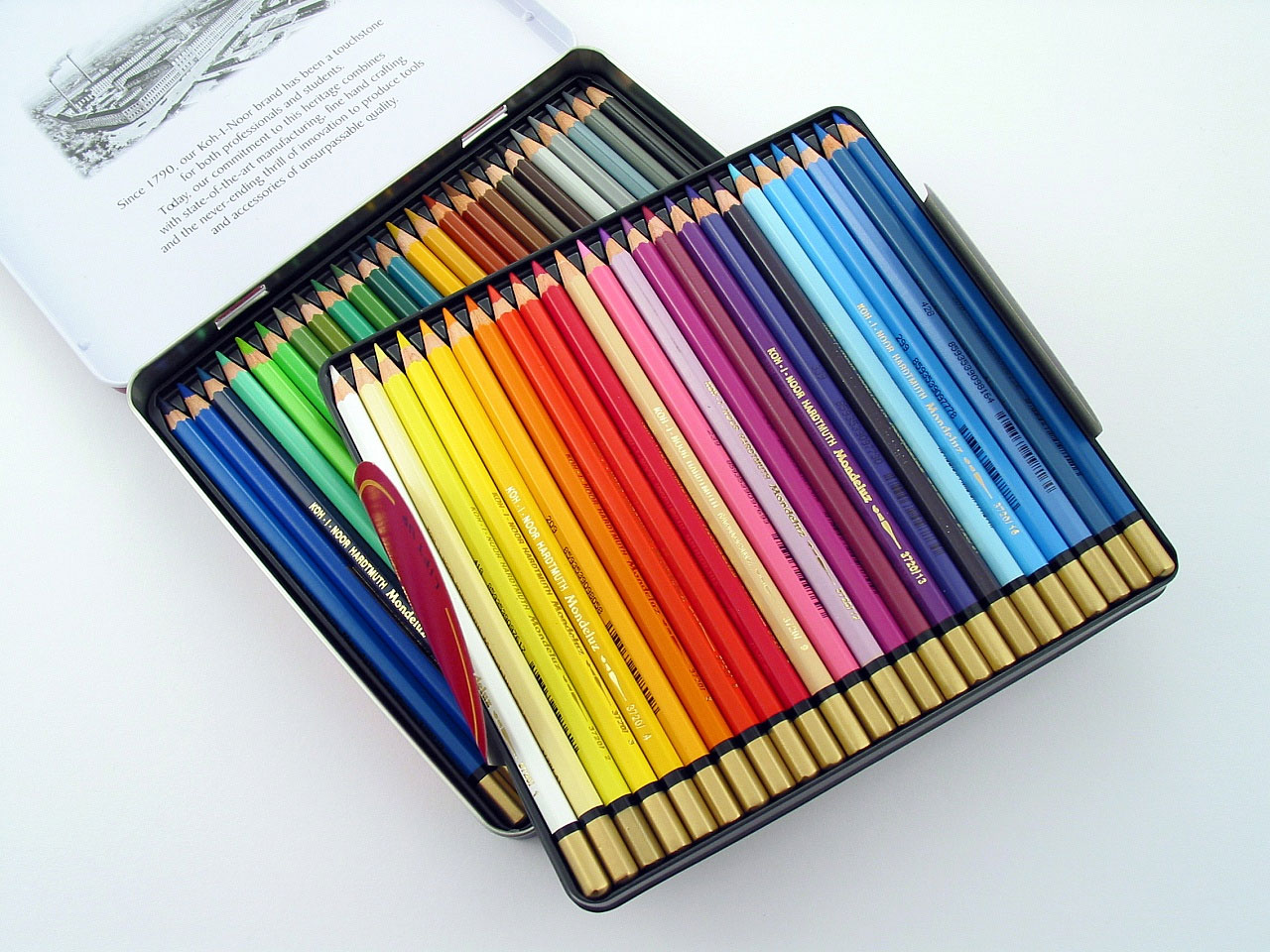 Олівці акварельні, 48кол. MONDELUZ 3713 Koh-i-noor — фото 5