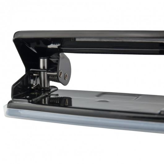 Діркопробивач на 2 отвори, до 10 аркушів D3510, металевий, чорн. Axent Delta — фото 4