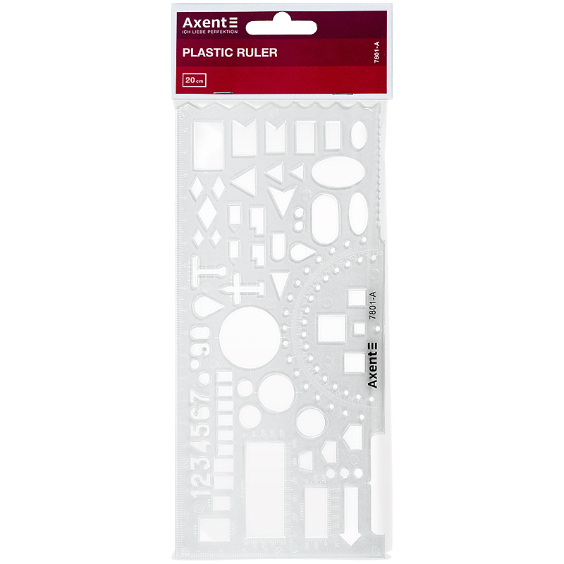 Линейка-трафарет 