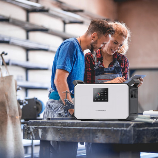 Мобільна зарядна станція Marstek M2200 2400/4800Вт, 2240Вт/год., LiFePo4 Marstek — фото 8