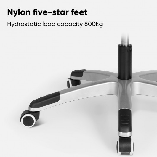 Кресло офисное эргономичное DELI EXECUTIVE CHAIR, PU кожа (4524), черн. DELI - фото 4