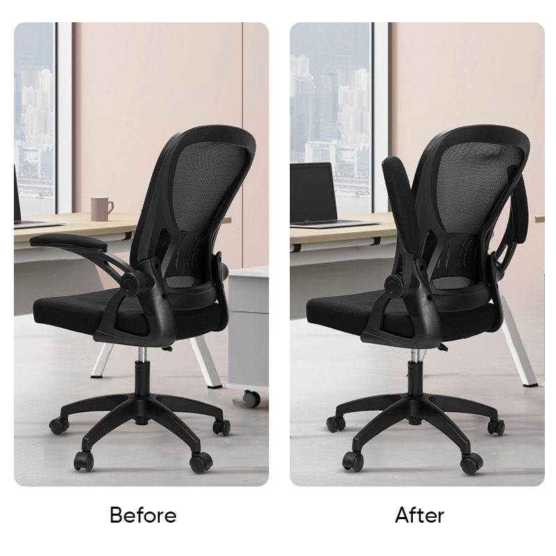 Крісло офісне ергономічне DELI STAFF CHAIR (4504), чорн. DELI — фото 8