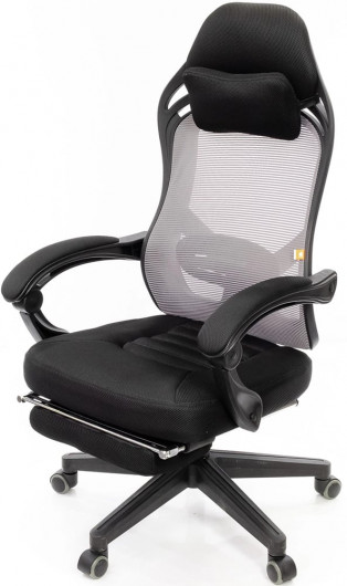 Кресло для персонала Мердок PL RL, серый АКЛАС - фото 36