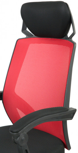 Кресло для персонала Катран CH RL(L), красн. АКЛАС - фото 34