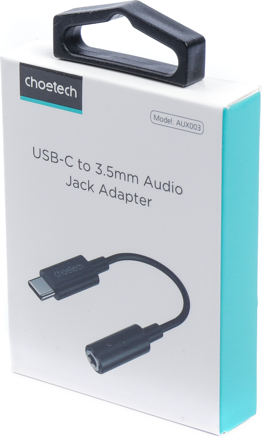 Адаптер Type-C - Jack 3,5 мм чорний (AUX003-BK), черн. CHOETECH - фото 10