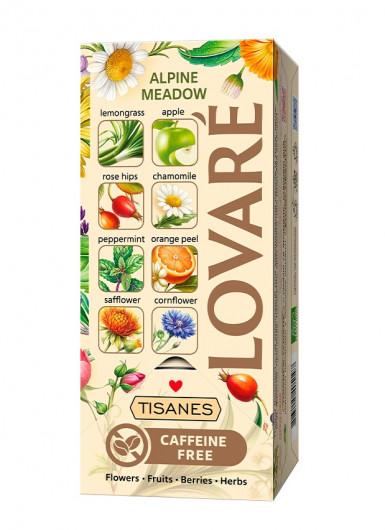 Бленд чая травяного, цветочного и зеленого 