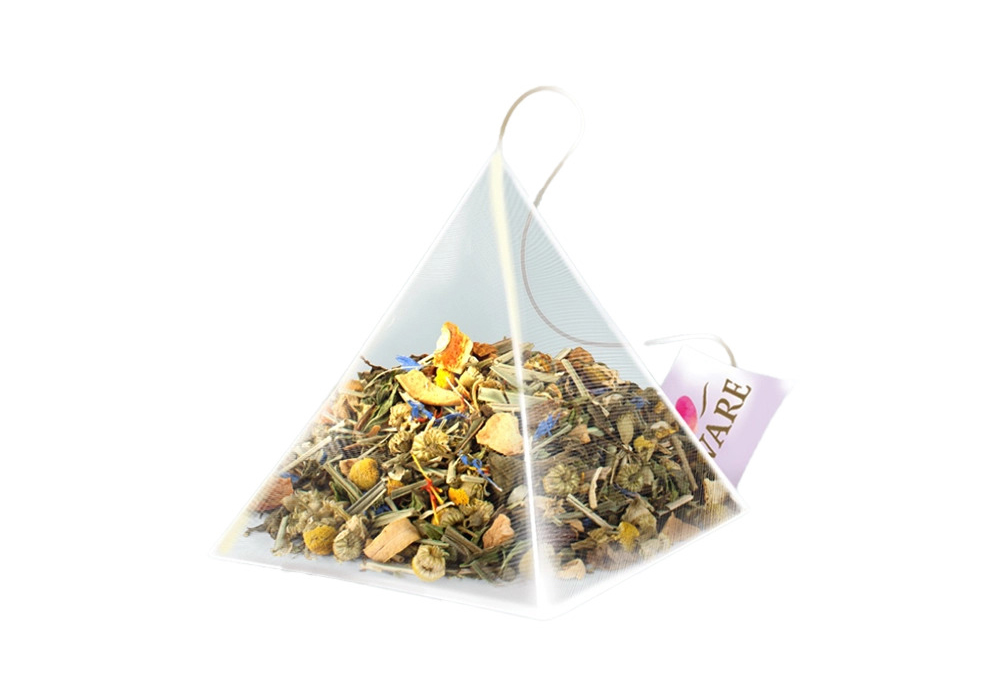 Бленд чая травяного, цветочного и зеленого 