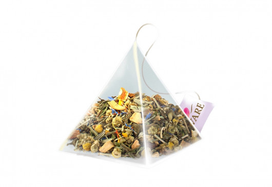 Бленд чая травяного, цветочного и зеленого 