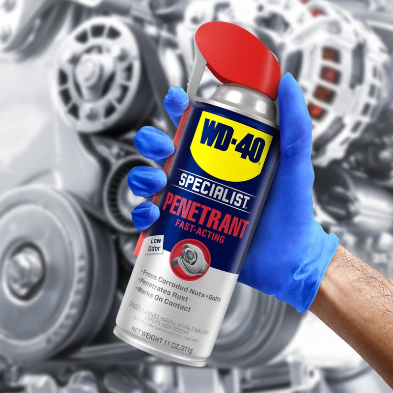 Быстропроникающая смазка WD-40, 250 мл., аэрозоль WD-40 - фото 6