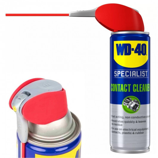 Очисник контактів швидкосохнучий WD-40, 200 мл., аерозоль WD-40 — фото 4