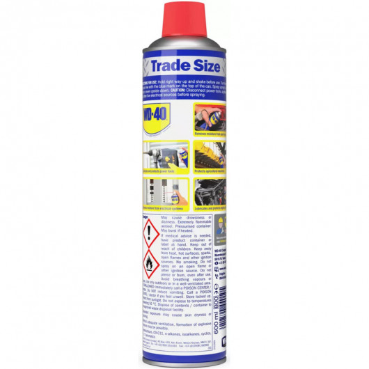 Універсальне мастило WD-40, 600 мл., аерозоль WD-40 — фото 4