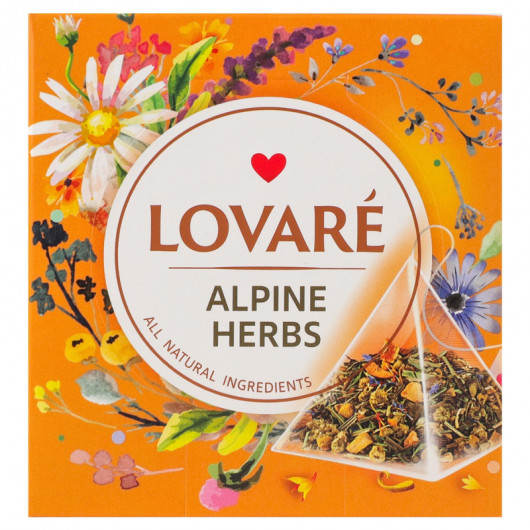 Бленд чая травяного, цветочного и зеленого 