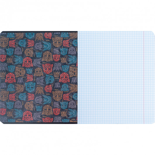 Зошит 18 арк., кл., гібр. лак + УФ лак, Transformers (TF24-236) Kite — фото 16