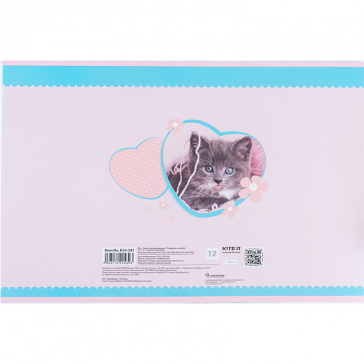 Тетрадь для рисования, 12 л., скоба, софт тач + УФ лак, RH Kite - фото 11