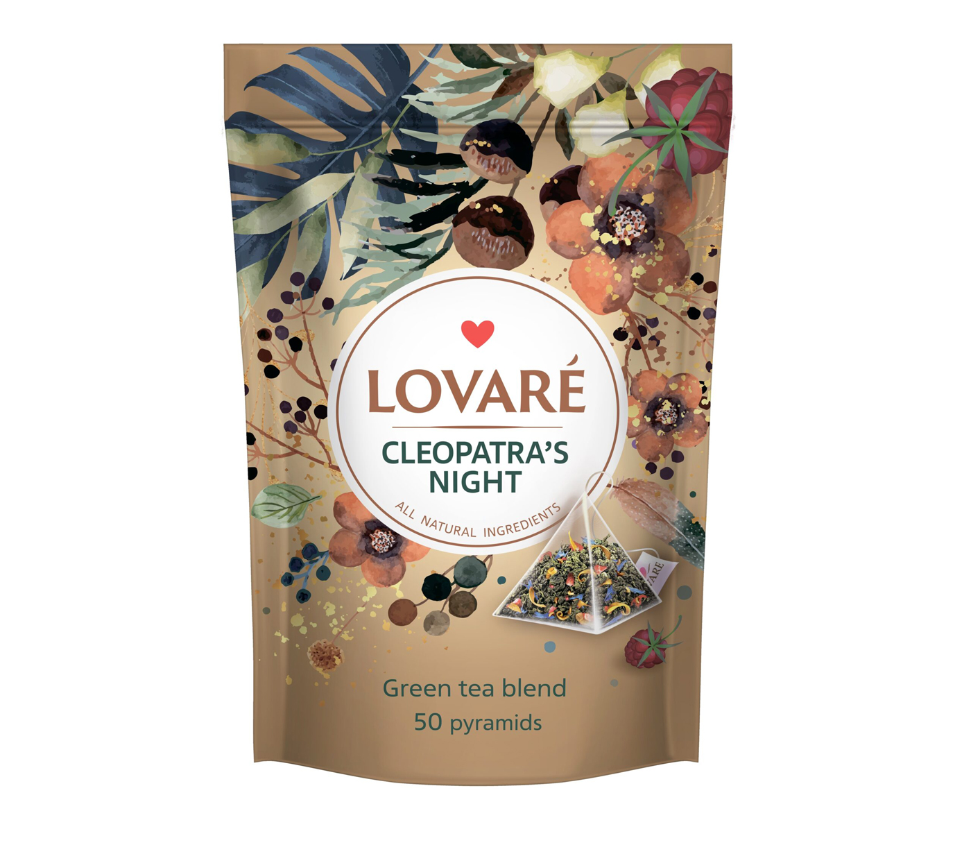 Чай зеленый с фруктами 