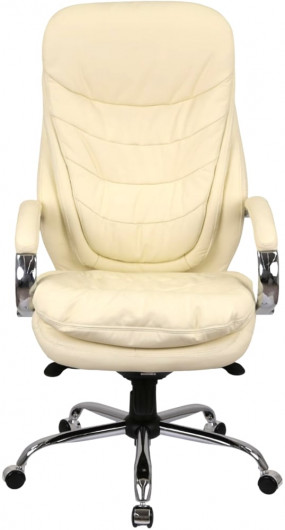 Крісло Валенсія Soft CH MB (Шкіра LC-F) беж. АКЛАС — фото 18