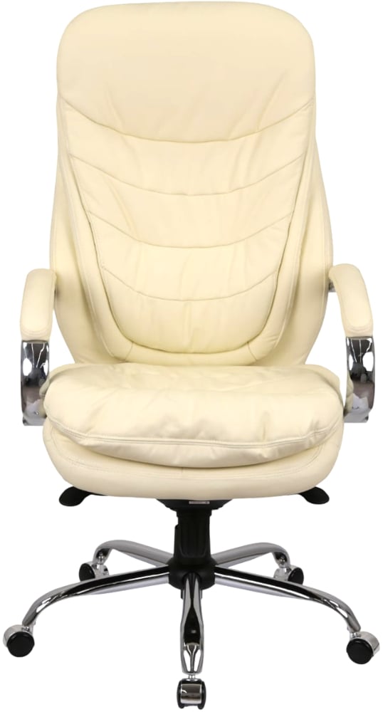 Крісло Валенсія Soft CH MB (Шкіра LC-F) беж. АКЛАС — фото 18