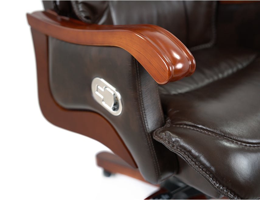 Крісло Галахад EX RL (Шкіра LC-K) темно-коричн. АКЛАС — фото 25