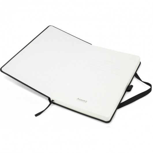 Книга записна Partner А5 (125*195мм.), 96арк., лін., чорн. Axent — фото 7