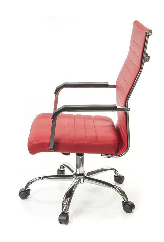 Кресло для персонала Кап FX СН TILT, красн. АКЛАС - фото 2