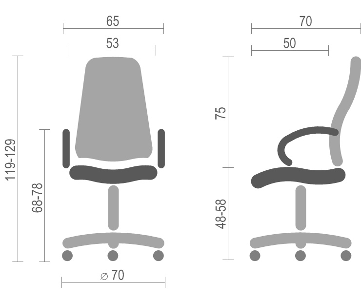 Кресло для руководителя Лацио CH MB, черн. АКЛАС - фото 1