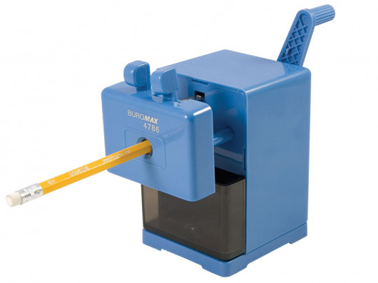 Точилка механічна, з'ємний контейнер, струбцина для кріплення BuroMax — фото 7