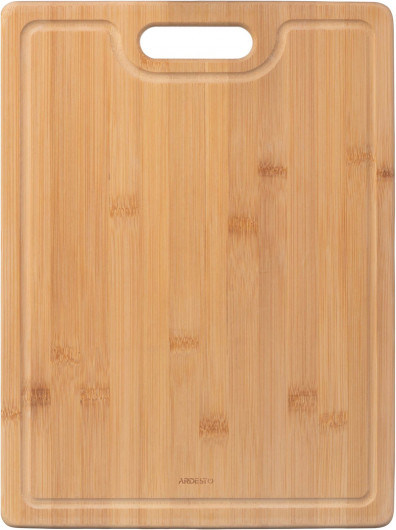 Дошка кухонна з жолобом ARDESTO Midori, 33х24х1.5см, бамбук (AR1433BAM) Ardesto — фото 2